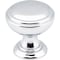 Jeffrey Alexander 1-1/4" Diameter Polished Chrome Tiffany Cabinet Knob 658PC - alternate 1